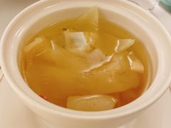 菜胆竹笙炖花胶-火璽·園