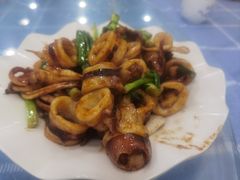 酱爆鱿鱼筒-明记海鲜大排档(巽寮湾店)