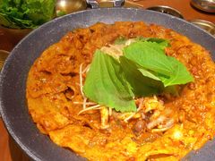 铁板章鱼五花肉-春熙台韩国料理·章鱼肥牛(西丽店)
