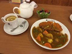 咖喱猪排蔬菜套餐-COCO壱番屋(北京平安国际金融中心店)