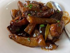 京葱烧海参-万柳阁小馆·花园餐厅(龙潭湖店)