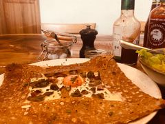 鸡蛋蘑菇熏肉荞麦可丽饼-RAC BAR(安福路店)