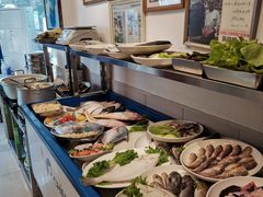 自助取餐区-日丰园海肠水饺·老字号大连海鲜(小平岛总店)