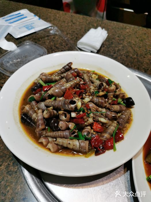 正黄旗海鲜烧烤大排档(延安路店)辣炒杂螺图片