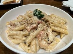 鸡肉培根蘑菇配管面-安妮意大利餐厅(丽都店)