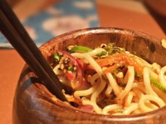 鸡丝凉米线-浩海火燒雲傣家菜(芮欧百货店)