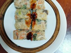 鲍汁肉丝腐皮卷-德宏记·茶餐厅(新辰里学清路店)
