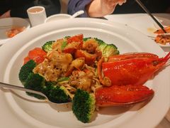 黑椒焗波士顿龙虾-万龙洲海鲜(南新仓店)