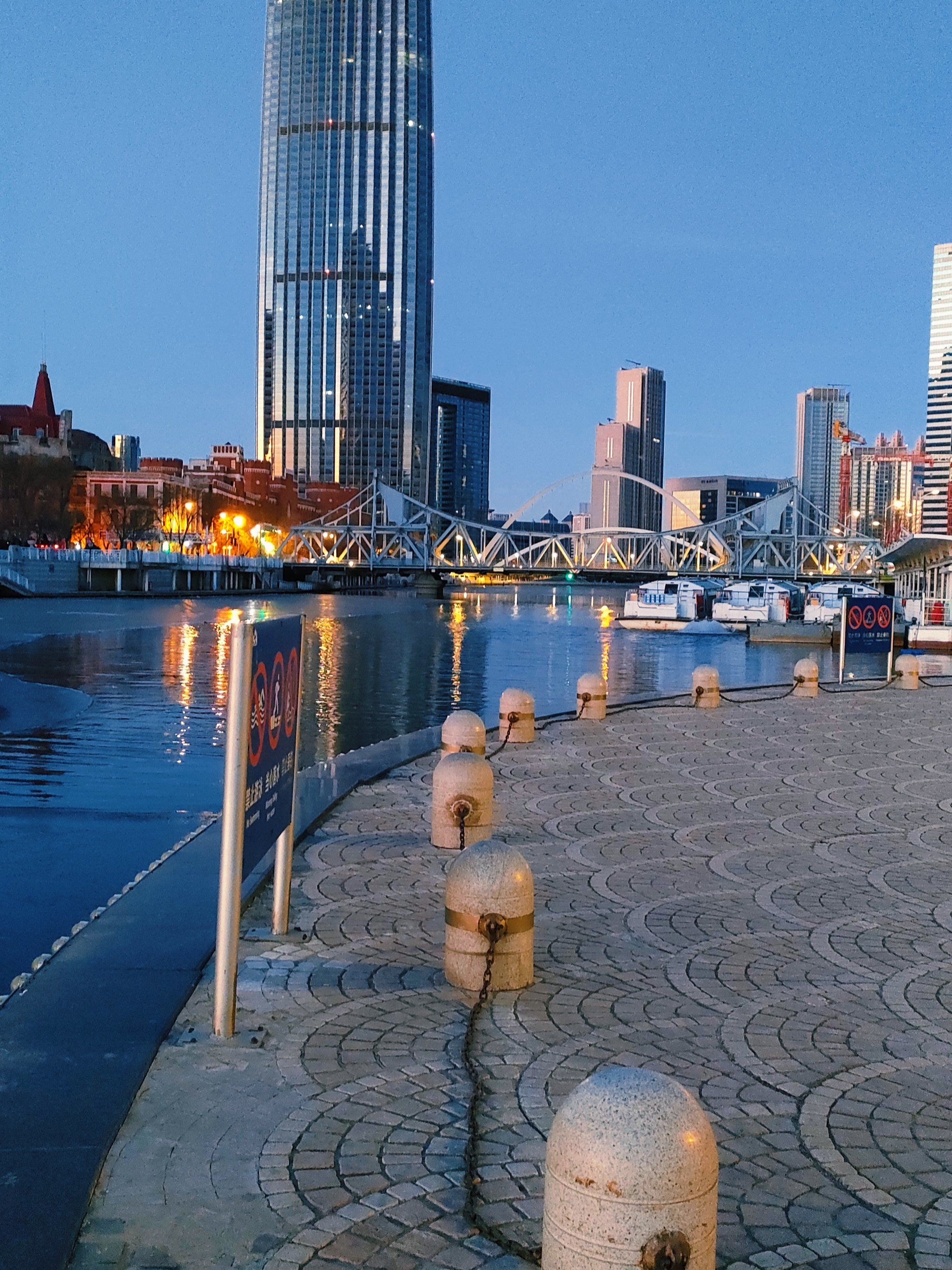 天津citywalk🌈早上六七点美丽海河边