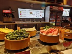 自助取餐区-龍歌自助小火锅(城阳万象汇店)
