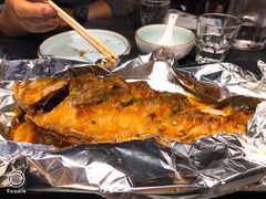 金牌锡纸鲈鱼-金掌勺东北菜(格兰晴天店)