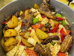-炕锅羊肉土火锅面片大王