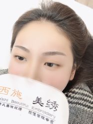 -西施无菌半永久纹绣眉眼影唇轻增发纹发际线