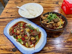 肝腰合炒-雨田饭店