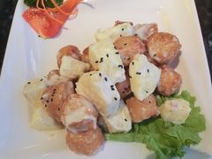 菠萝油条虾-鹿港小镇(黄金店)