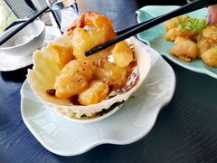 珊汁沙律大虾-柒园·三十年创意杭帮菜(龙湖滨江天街店)