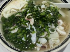 青咸菜目鱼汤面-老地方面馆(思南路店)