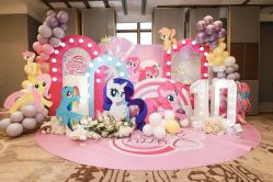 -11 Baby百日宴生日气球创意布置