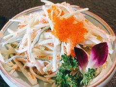 蟹籽沙拉-虎焱炭火烧肉
