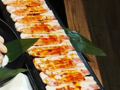 调味猪五花-九田家黑牛烤肉料理(寿光万达店)