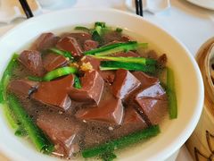 韭菜猪红汤-新海利海鲜城·41年珠海老字号(夏湾店)