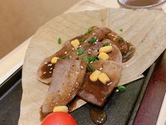 厚切牛舌-柏鮨寿司.刺身.定食(米山町地中海店)