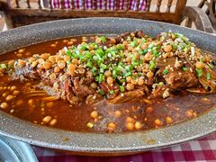 老土炕招牌孝顺鱼-王村姑老土炕莜面村(桥东店)