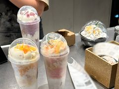 手炒多肉桃李冰-喜茶(深圳万象城黑金店)