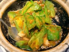 咸蛋黄啫苦瓜煲-惠食佳(滨江大公馆店)