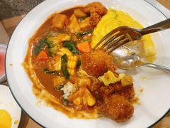 炸鸡块咖喱蛋包饭-池奈·咖喱蛋包饭(熙地港店)