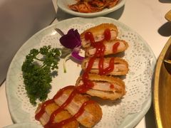 虾饼-猪啊牛呀羊啊铜盘烤肉(正大广场店)