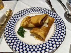奶油蘑菇春饼-哈拉硕俄式西餐