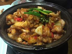 青花椒焗牛蛙-粗茶淡饭·隐庐私厨(东亭店)