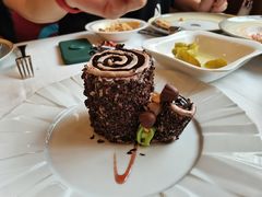 招牌树根蛋糕-莫斯科餐厅
