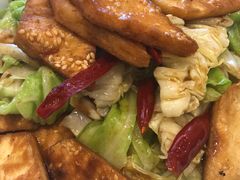 特色馕炒圆白菜-巴依老爷新疆美食(望京小街店)