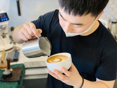 香草拿铁-LAB COFFEE来杯咖啡(浦仓路店)