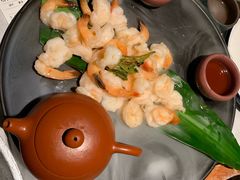 龙井凤尾虾仁-绿茶餐厅(燕郊永旺店)