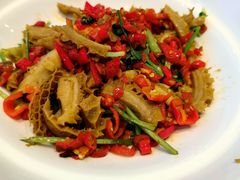 辣炒金钱肚-香山湖渔家大院