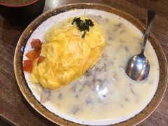 奶油蘑菇鸡饭-犀牛家猪排