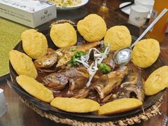 -滨海小渔村·海肠捞饭·鲅鱼水饺·特色老火鱼丸汤(华田店)