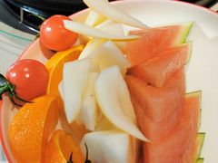 精美小蝶果盘-蓝珊瑚蒸汽海鲜餐厅(龙奥店)