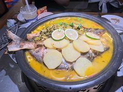 -探鱼·鲜青椒爽麻烤鱼(北京路天河城店)