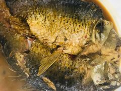 -北京龙庆四季香农家饭庄·灶台鱼·碳烤虹鳟鱼(龙庆峡店)