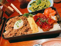 鳗鱼牛肉双拼饭-二丁目食堂(铁西万象汇店)