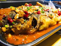 烤盘清江鱼香辣-小小河边鱼(天润城店)