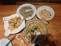 -头上红煨盐鸡·非遗院子餐厅