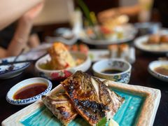 盐烤青花鱼套餐-熊藏居酒屋(kkone店)