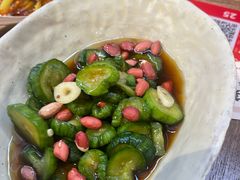 脆乳黄瓜拌花生-大盐帮川菜馆(长楹天街店)
