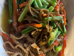 蒜苗牛百叶-小四餐馆(梓园路店)
