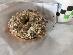 蛋香芝士熏鸡贝果-Seesaw Coffee(环贸iapm店)